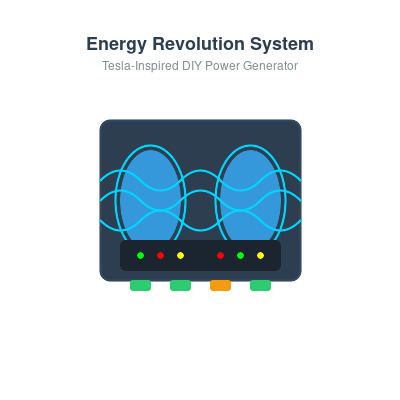 Energy Revolution System DIY power generator blueprint
